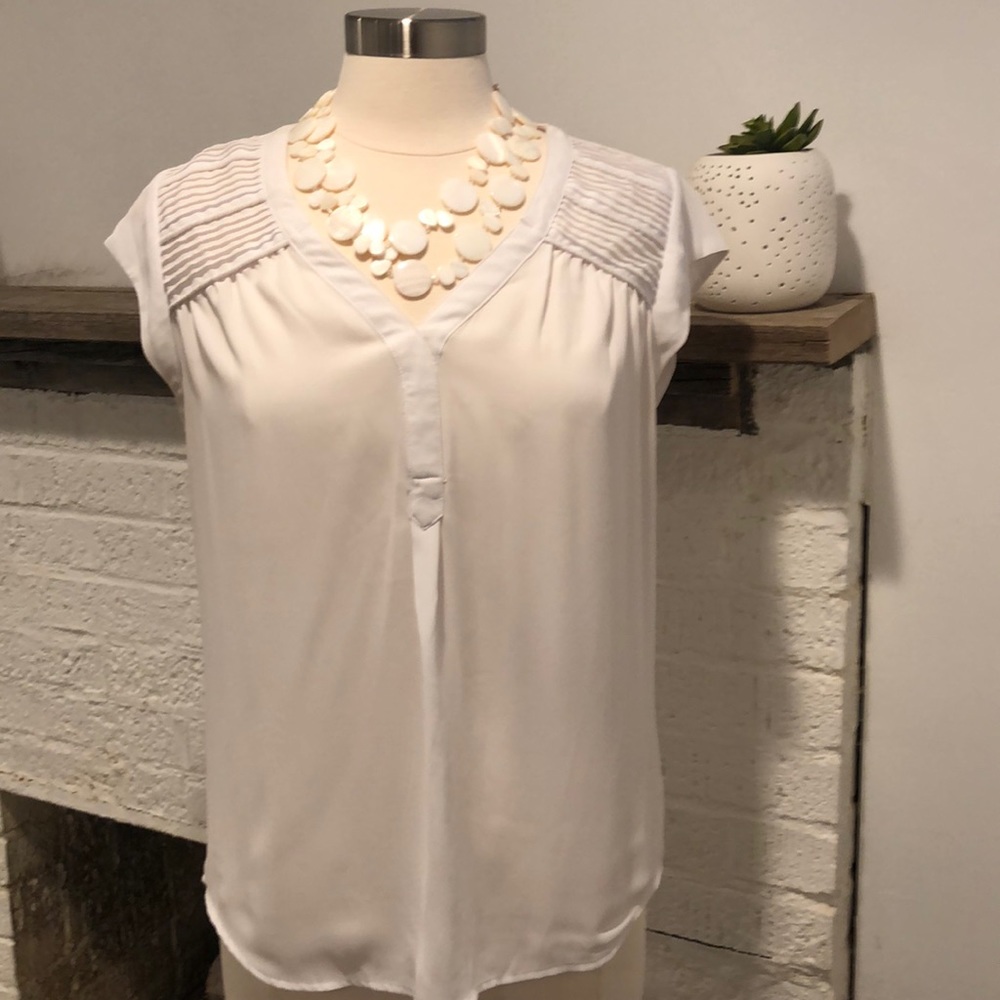 Daniel Rainn White Blouse